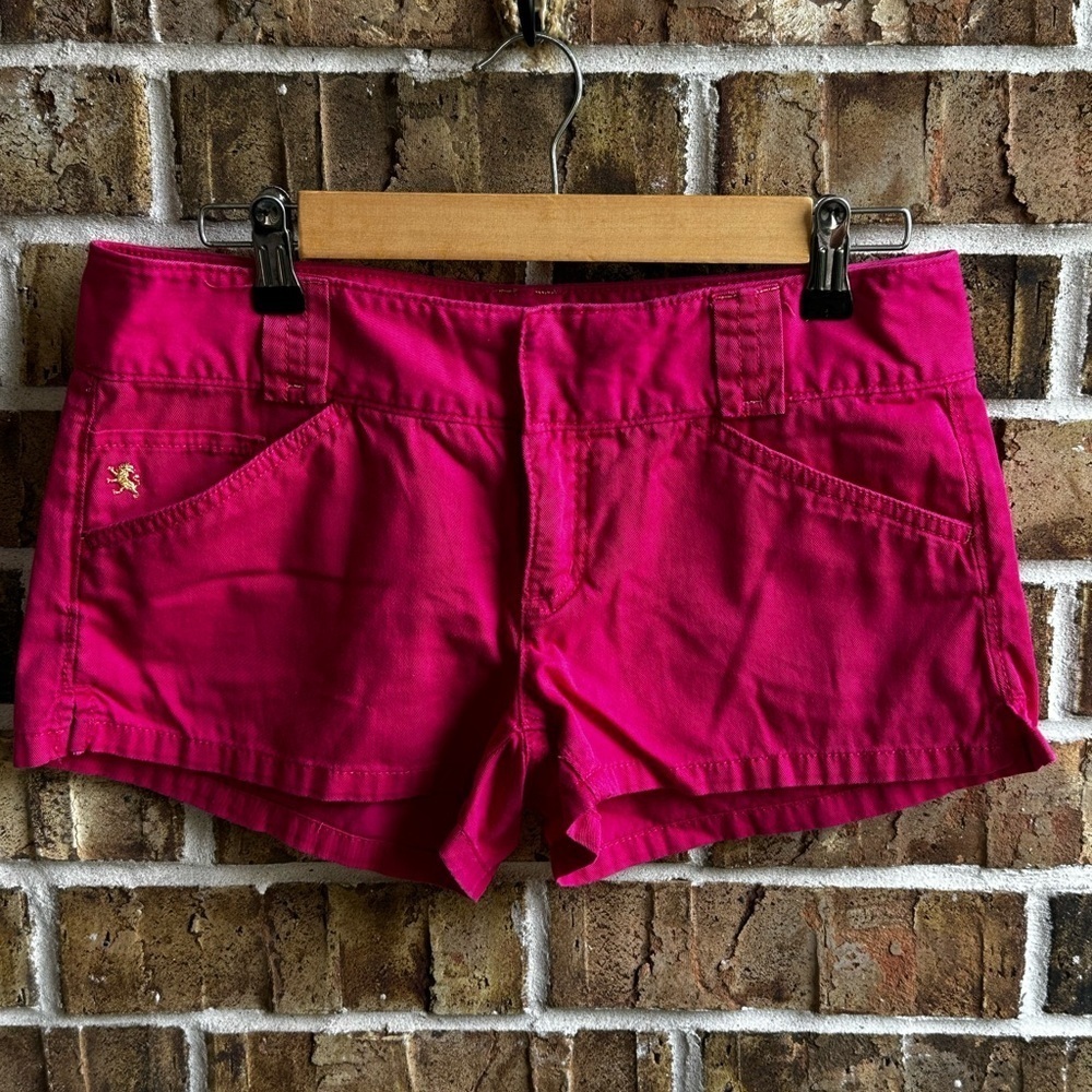 Express Pink High Waist Shorts